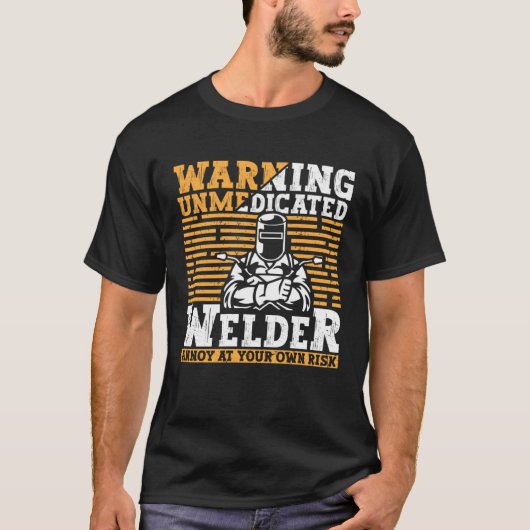 Welder Apparel Welding Blacksmith Metal Worker for T-shirt (Voorkant)