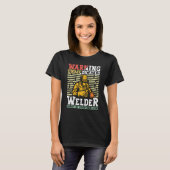 Welder Apparel Welding Blacksmith Metal Worker for T-shirt (Voorkant volledig)