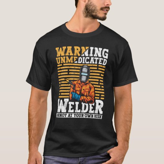 Welder Apparel Welding Blacksmith Metal Worker for T-shirt (Voorkant)