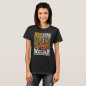 Welder Apparel Welding Blacksmith Metal Worker for T-shirt (Voorkant volledig)