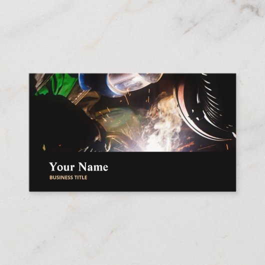 Welder Brazer Welder Fitter Wirer Visitekaartje (Voorkant)