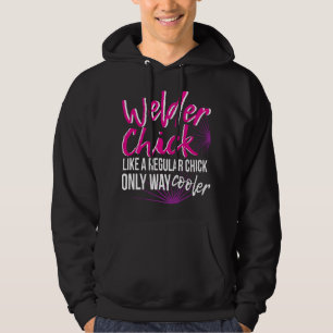 Welder Chick Women Mam Funny Welding Vrouw Women Hoodie