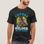 welder clothes for men  welding dad t-shirt (Voorkant)