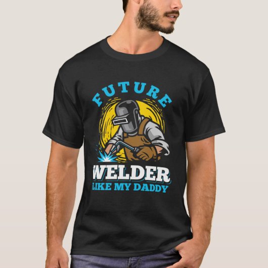 welder clothes for men  welding dad t-shirt (Voorkant)