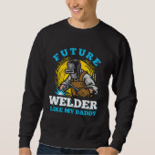 welder clothes for men welding dad trui (Voorkant)