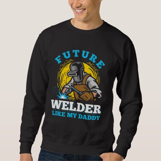 welder clothes for men welding dad trui (Voorkant)