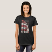 Welder de heer Metal Worker Welding T-shirt (Voorkant volledig)