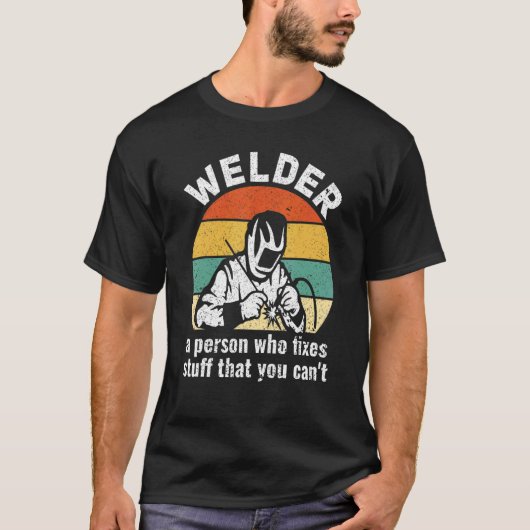 Welder Definition Welder 1 T-shirt (Voorkant)