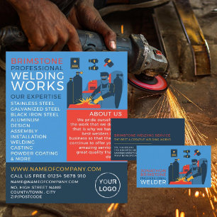 Welder Design, Metal Worker, Welder Visitekaartje