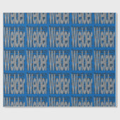 Welder Extraordinaire Cadeaupapier (Vlak)