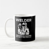 WELDER FABRICATORS Funny Welders Welding Backside Koffiemok (Links)