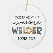 Welder Funny Geweldige Welder Gifts Keramisch Ornament (Links)