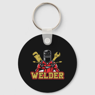 Welder Iron Metan Welding Professional Gift Sleutelhanger