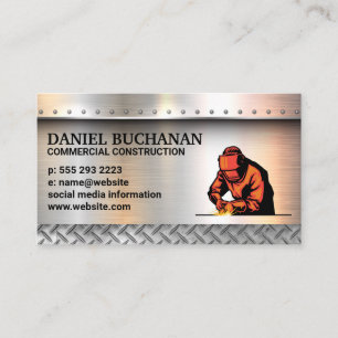 Welder   Kalkhoudende penselen   Staal Visitekaartje