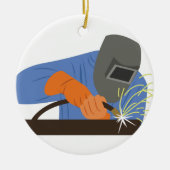 Welder Keramisch Ornament (Voorkant)