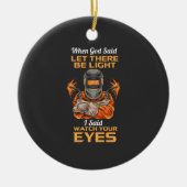 Welder Keramisch Ornament (Voorkant)