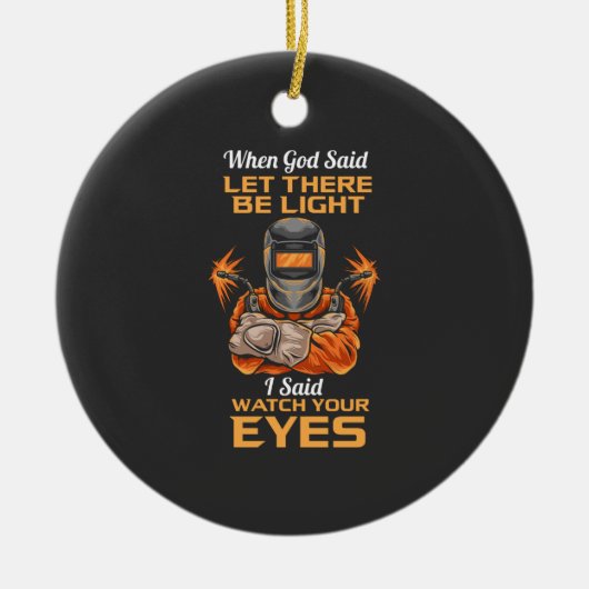 Welder Keramisch Ornament (Voorkant)