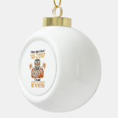 Welder Keramische Bal Ornament (Rechts)