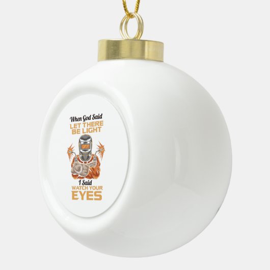 Welder Keramische Bal Ornament (Rechts)