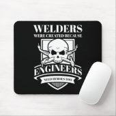Welder | Lassen werden Creëer omdat ingenieurs Muismat (Met muis)