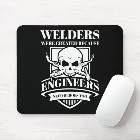Welder | Lassen werden Creëer omdat ingenieurs Muismat (Met muis)