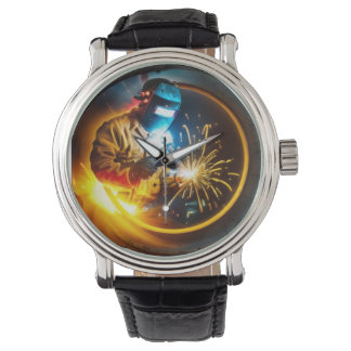 Welder Man horloge