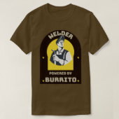 Welder met Burrito T-shirt (Design voorkant)
