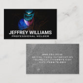 Welder | Metalen rivetten | Reservaten Visitekaartje (Voorkant / Achterkant)