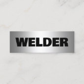 Welder Mini Visitekaartje (Voorkant)