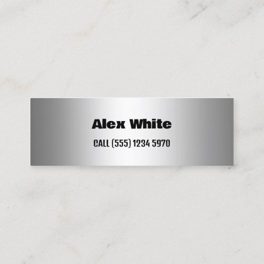 Welder Mini Visitekaartje (Achterkant)