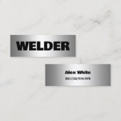 Welder Mini Visitekaartje (Voorkant / Achterkant)