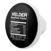 Welder Nutrition Facts Keramische Knop (Rechts)