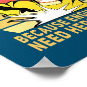 Welder omdat ingenieurs helden te grappig nodig he poster (Hoek)