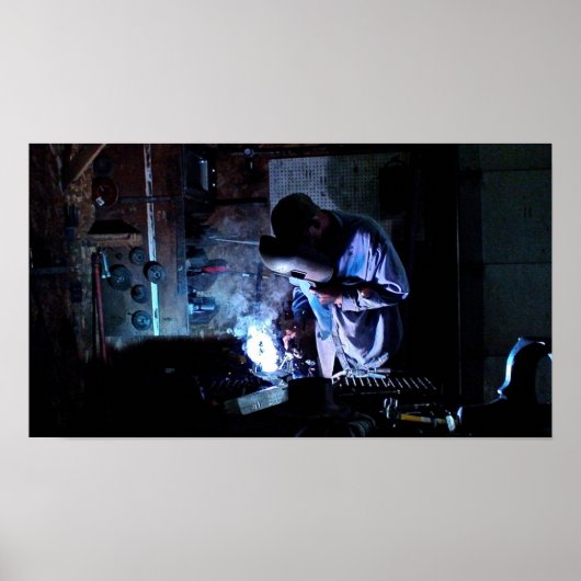 Welder Poster (Voorkant)