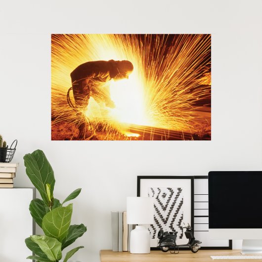 Welder Poster (Thuiskantoor)