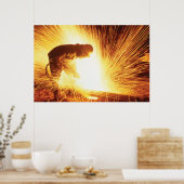 Welder Poster (Keuken)