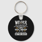 Welder probeert dingen te maken sleutelhanger (Voorkant)