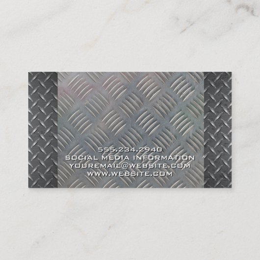 Welder | Ruitstaal Visitekaartje (Achterkant)