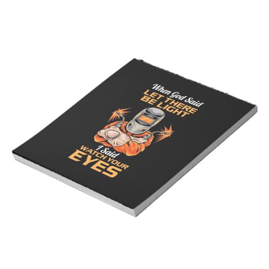Welder Said Let op je ogen Notitieblok (Linkerzijde)