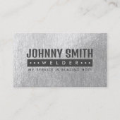 Welder Slogans Visitekaartjes (Voorkant)