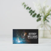 Welder | Visitekaartje met reserveonderdelen (Staand voorkant)