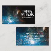 Welder | Visitekaartje met reserveonderdelen (Voorkant / Achterkant)