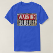 Welder Warning Hot Stuff T-shirt (Design voorkant)
