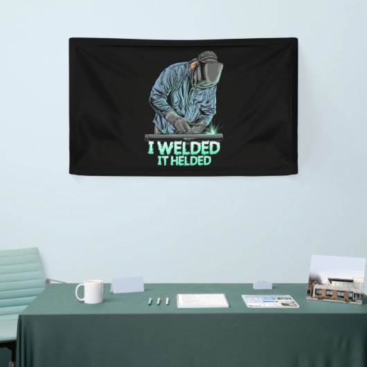 Welder Welded It Helded Spandoek (Beurs)