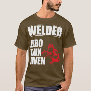 Welder Welder Zero Flux toegediend T-shirt
