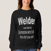 Welder Welding Definition Welder Trui (Voorkant)