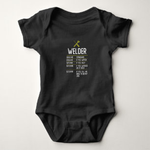 Welder Welding Gift Cadeau Idea Romper