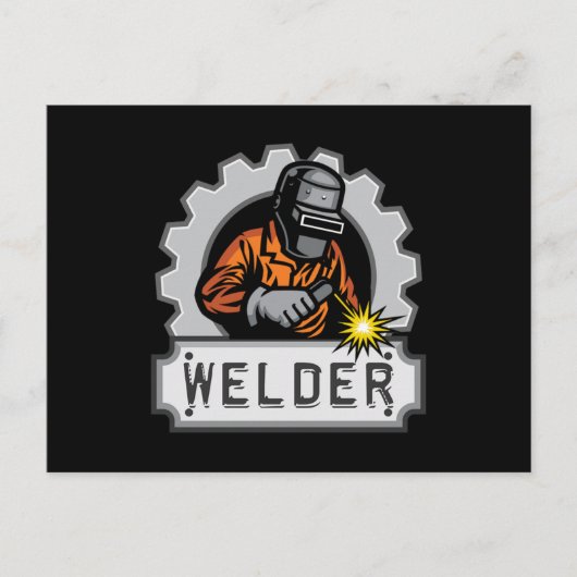 Welder Welding Metal Gift Welders Profession Gift Briefkaart (Voorkant)