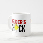 Welder's Chick Koffiemok (Voorkant links)