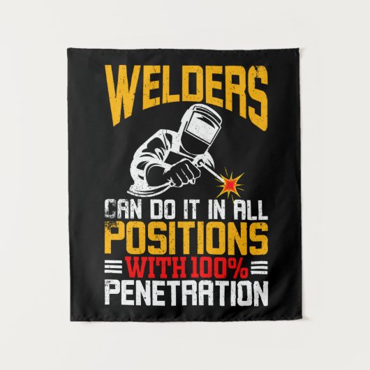 Welders do it in all Positions Wandkleed (Voorkant)